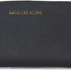 Michael Kors ZA Travel Continental Jet Set Clutch Wallet Wristlet